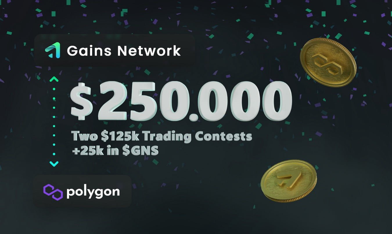 Gains Network Unlocks First Part of $750K Grant To Grow Decentralized Leveraged Trading Platform gTrade 2