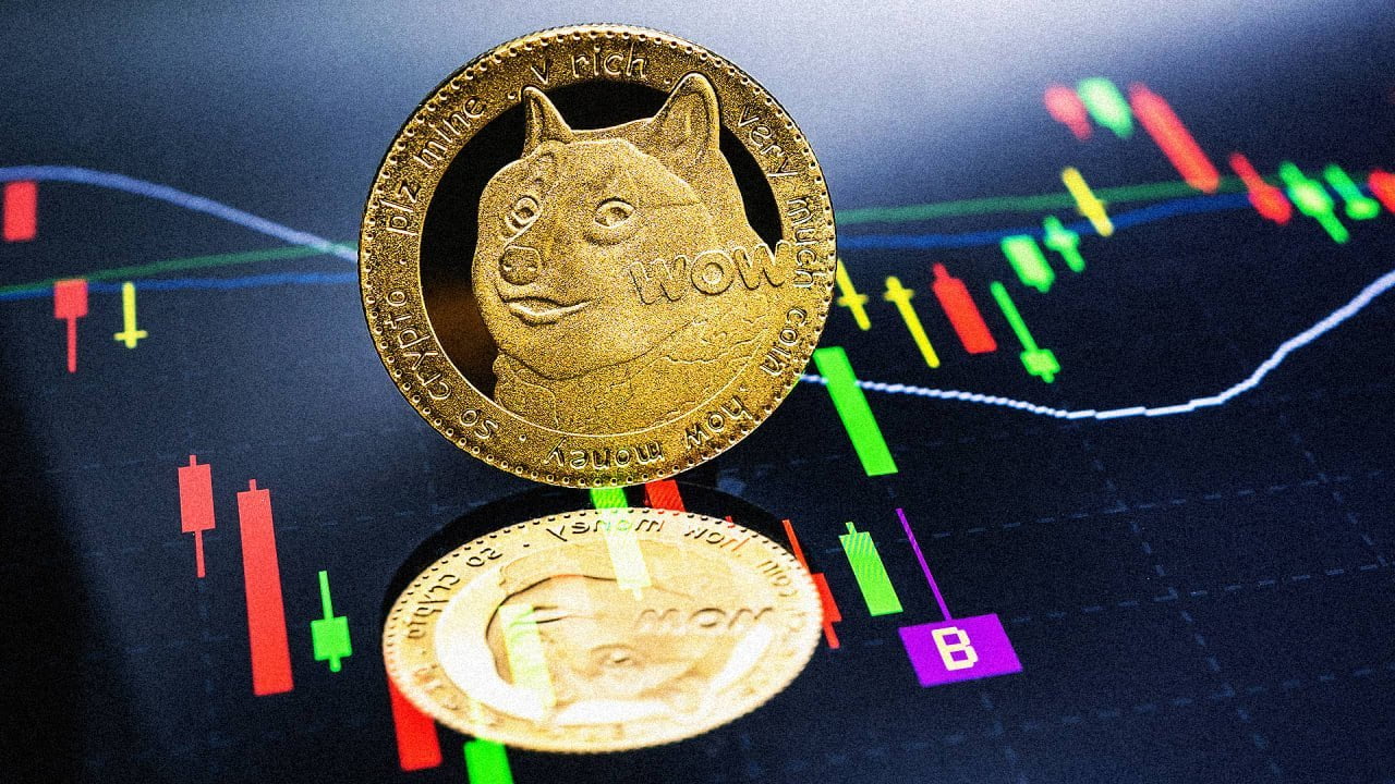 Dogecoin showing continuous downfall but bullish with seprate positive metric 22