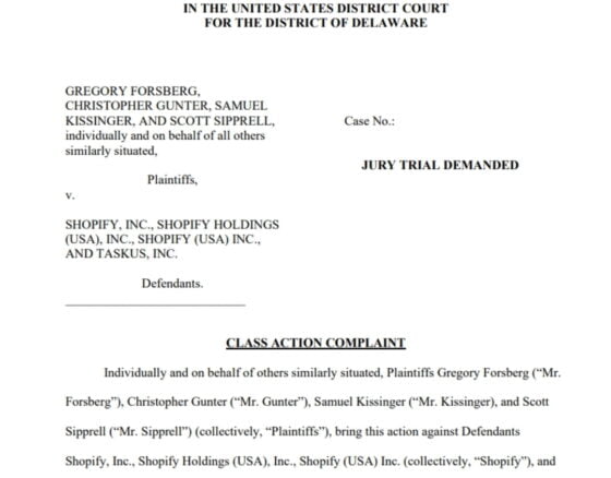 Crypto holder files lawsuit against Shopify for Ledger' data breach 9