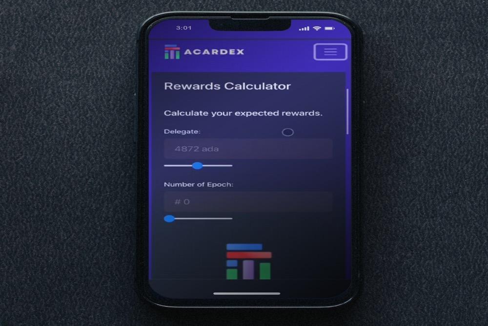 Acardex Begins ACX Token Pre Sale To Early Buyers, As Staking Platform Goes live on Cardano! 12