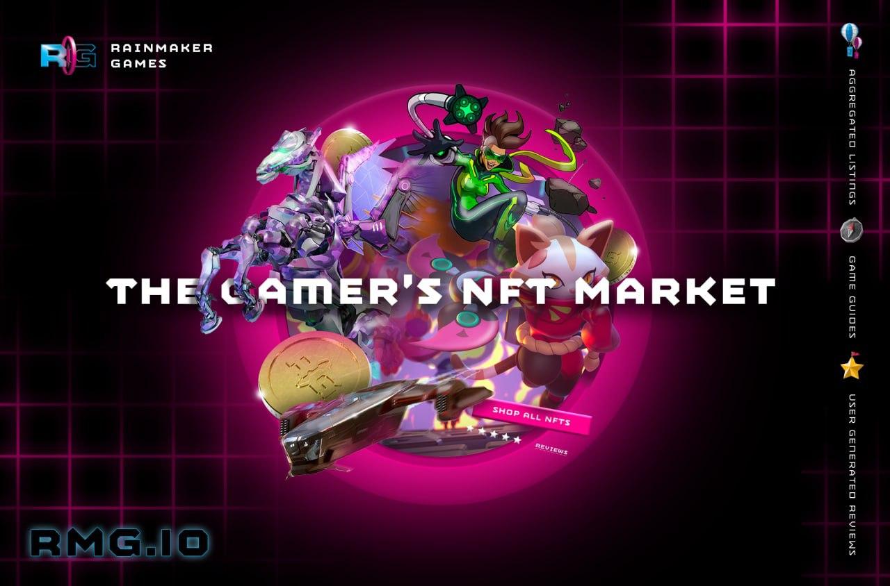 Rainmaker Games Announces the First Cross-Chain, GameFi-Exclusive NFT Marketplace 2