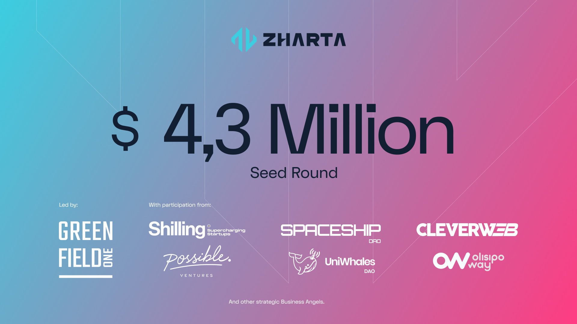Zharta Raises $4.3 M to Speed Growth in Instant NFT Lending 4