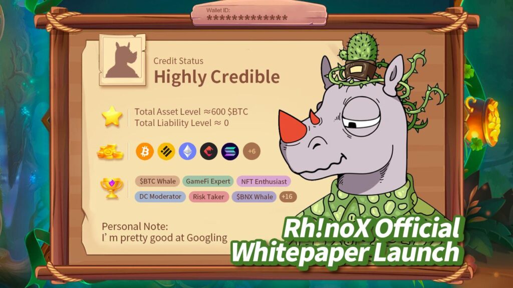BinaryX Releases RhinoX Whitepaper Detailing New Key Features of its Ecosystem 10