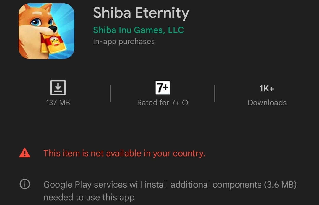 Doge rival Shiba launches game app on Google PlayStore 12
