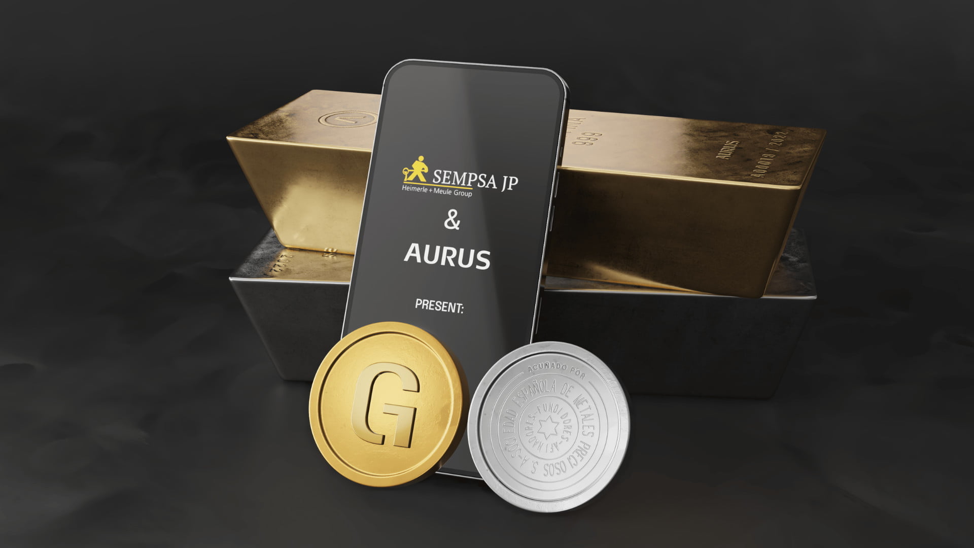 SEMPSA JP, LBMA Good Delivery Refinery Launches Tokenized Gold and Silver on the Blockchain in Partnership with Aurus 2