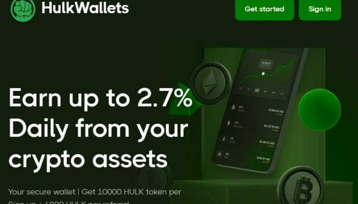 HulkWallets - Investing platform