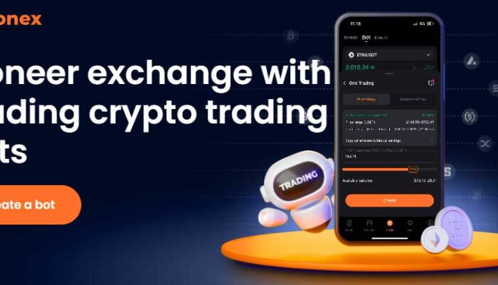 Pioneer exchange with leading crypto trading bots