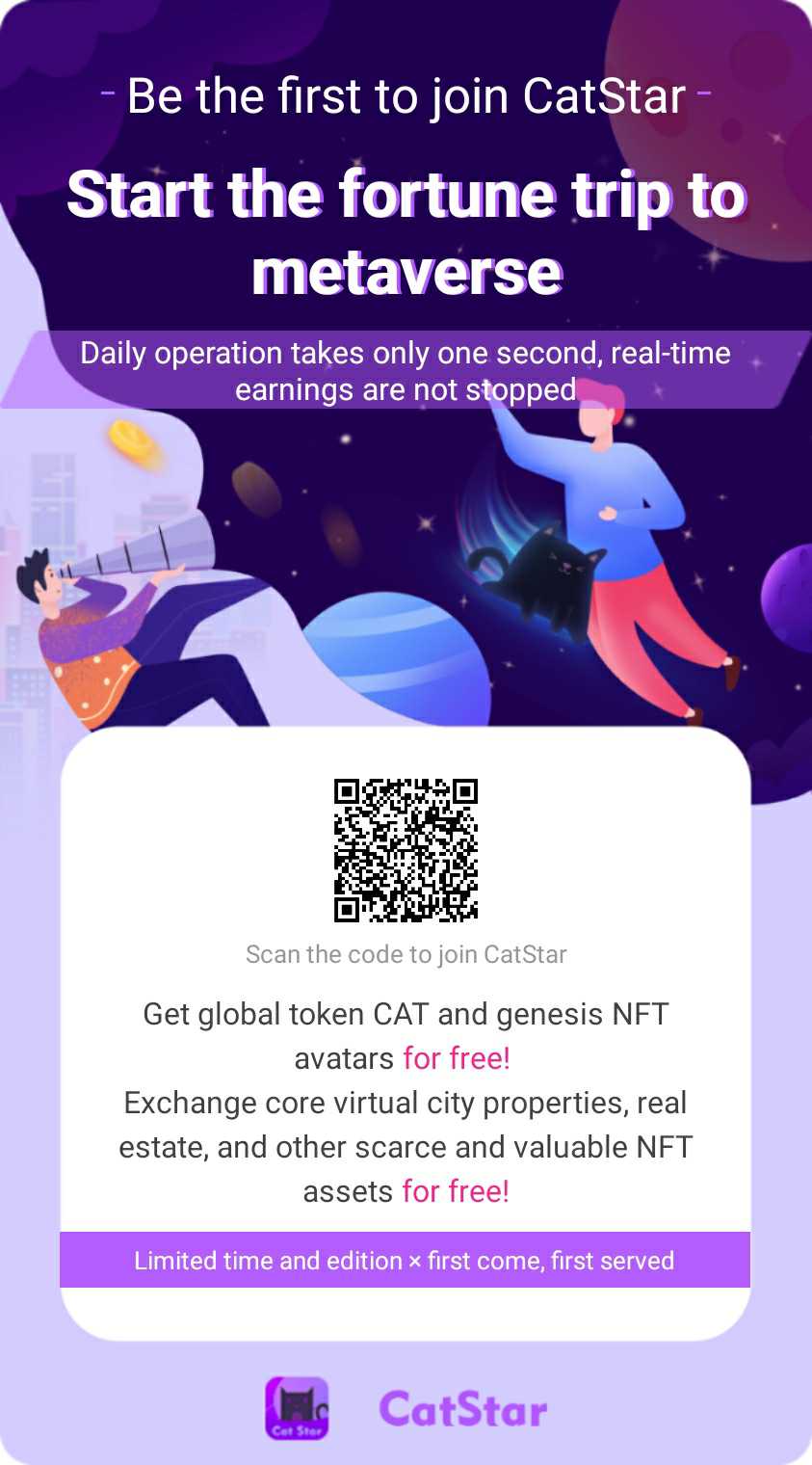 Cat Star - Start the fortune trip to metaverse