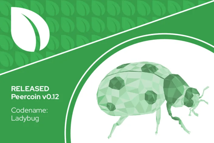 As the Pioneer of Proof-of-Stake, Peercoin Releases v0.12 Upgrade (Codename Ladybug) 2