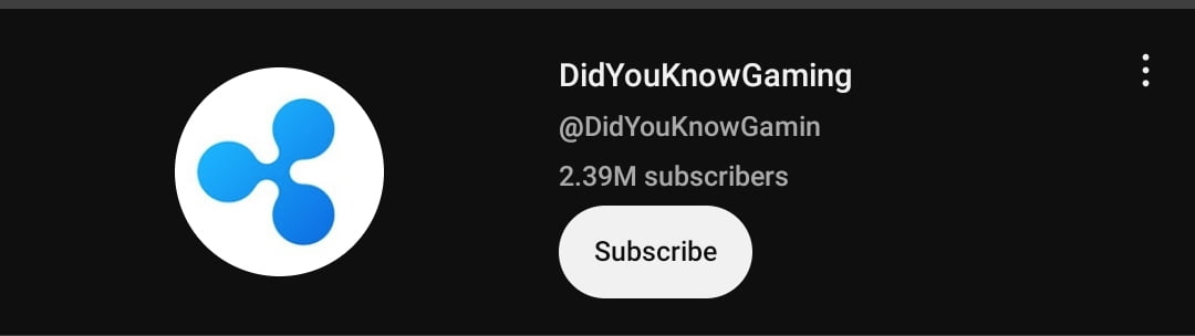 DidYouKnowGaming YouTube channel recovered following a hacking incident: Crypto scam 10