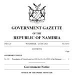 The government of Namibia signs crypto regulation bill