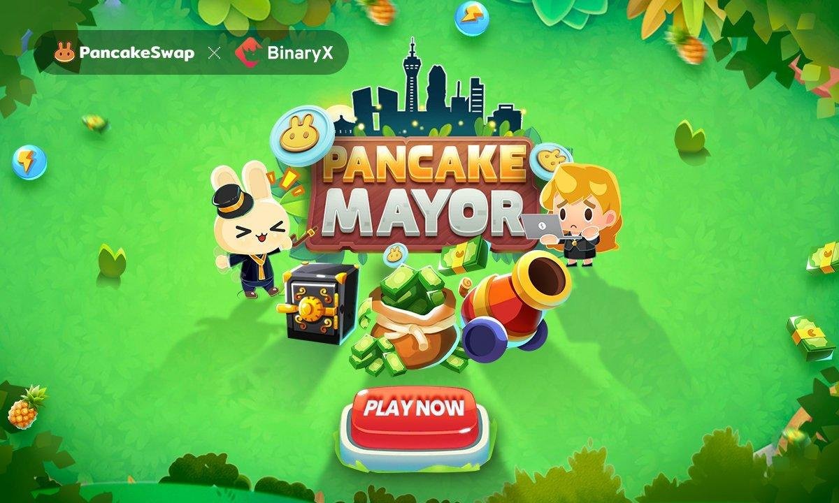 BinaryX launches city building game Pancake Mayor on PancakeSwap’s new marketplace 23