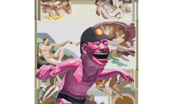 Yue Minjun Revolutionizes Bitcoin Art Scene with Pioneering Ordinals Collection on LiveArt 19