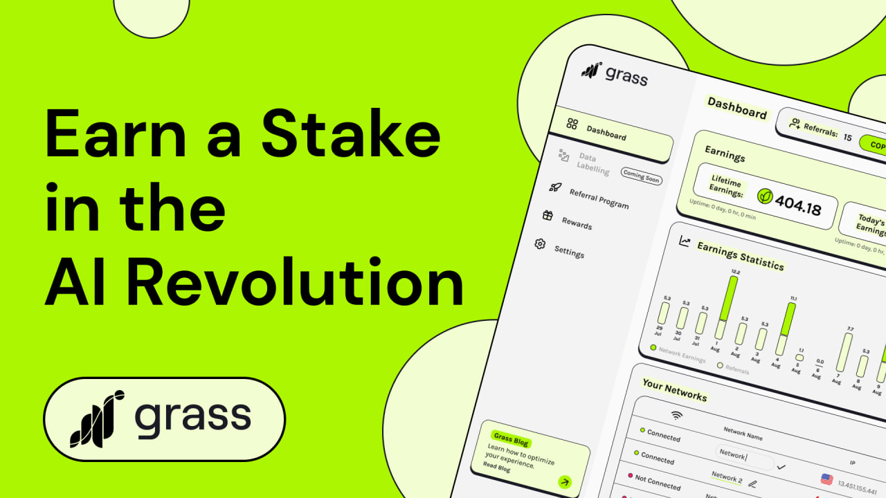 grass- Earn A Stake In The AI Rovolution