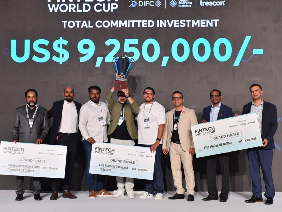 USD 9.25 Million in Investments Committed to Start-ups during FinTech World Cup at Dubai FinTech Summit 23