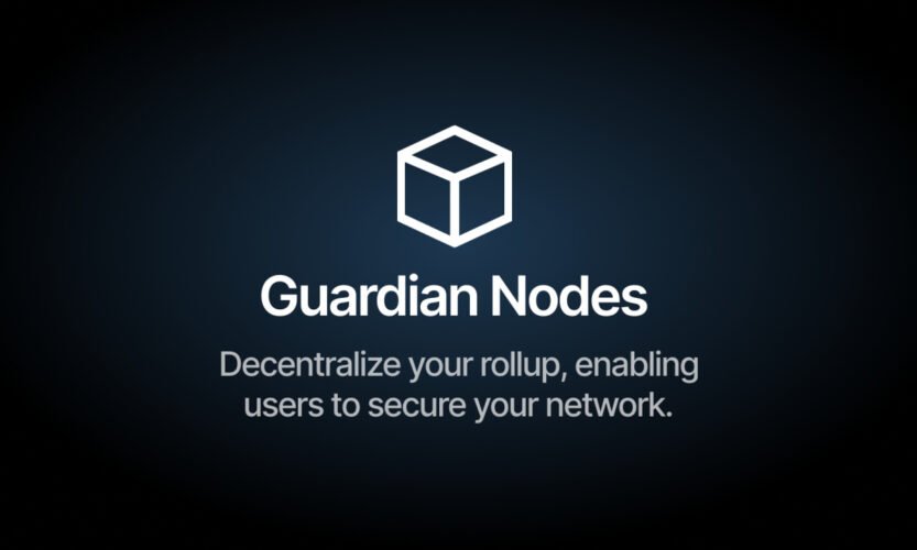 Caldera launches Guardian Nodes, creating a new path for teams to raise funds and decentralize their network 12