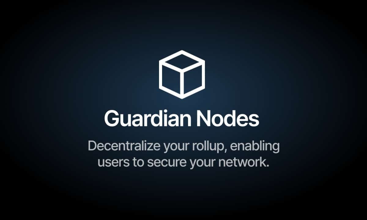 Caldera launches Guardian Nodes, creating a new path for teams to raise funds and decentralize their network 11