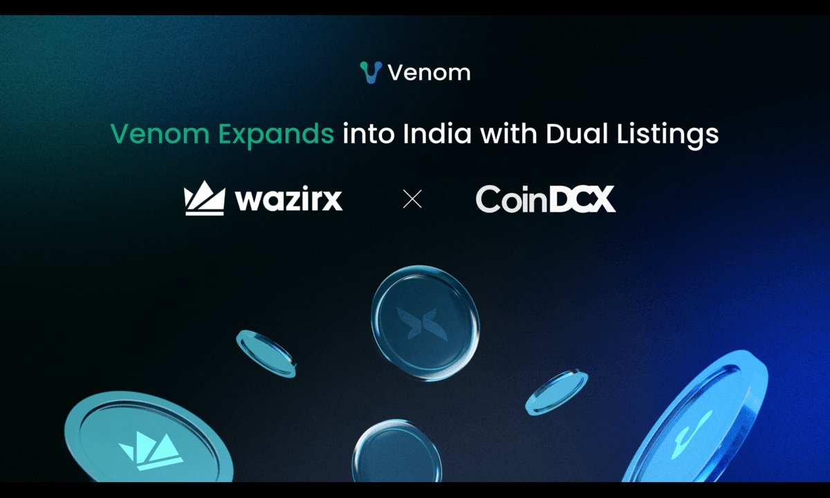 Venom Expands into India with Dual Listings on WazirX and CoinDCX 9