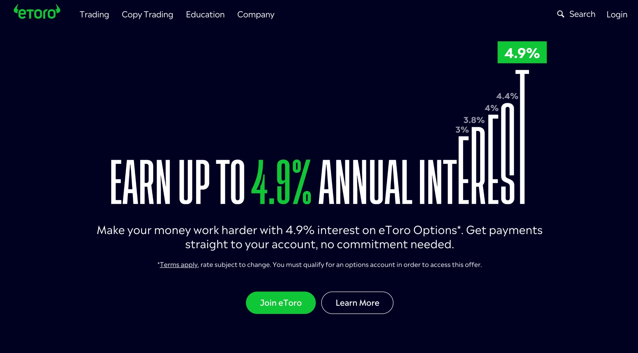 9. eToro - Occasionally 10$ Crypto Bonus for Signing-Up