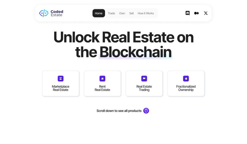 Coded Estate's Oversubscribed Angel Round Fuels Launch of Real Estate Hub on Nibiru Chain 4