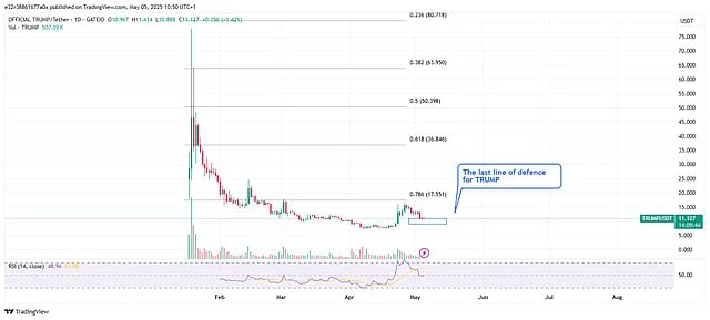 TRUMP Memecoin Faces 10% Decline: Time to Sell or Buy Before 22 May Dinner? 2