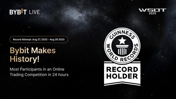 Bybit’s WSOT Achieves New GUINNESS WORLD RECORDS™ Title With Highest Number of Online Trading Participants in a Day 2