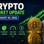crypto market update august 20 2026